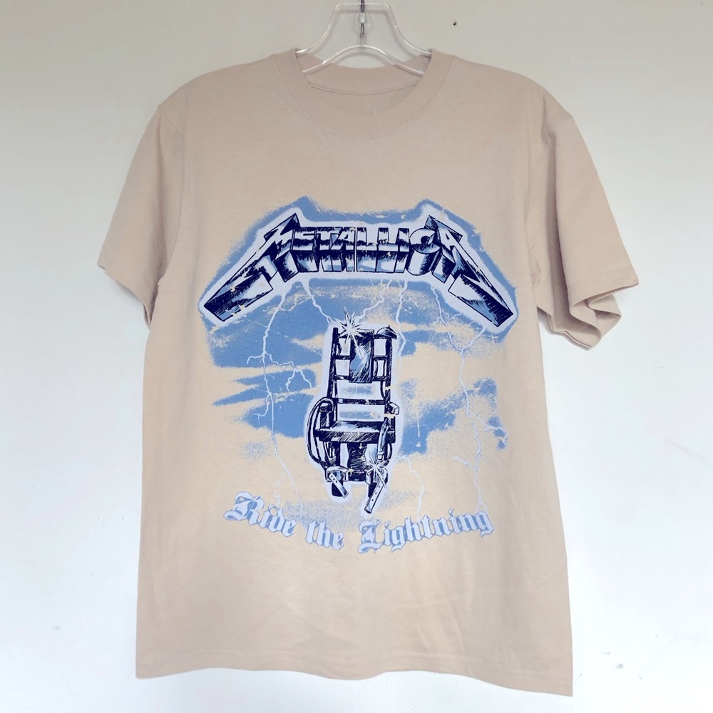 Metallica Ride The Lightning T shirt